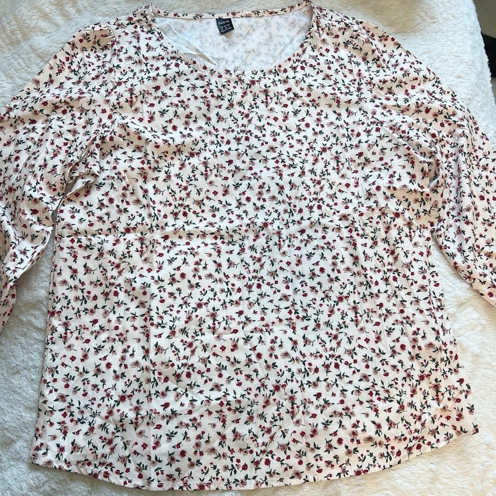 Floral Print Women's Top
